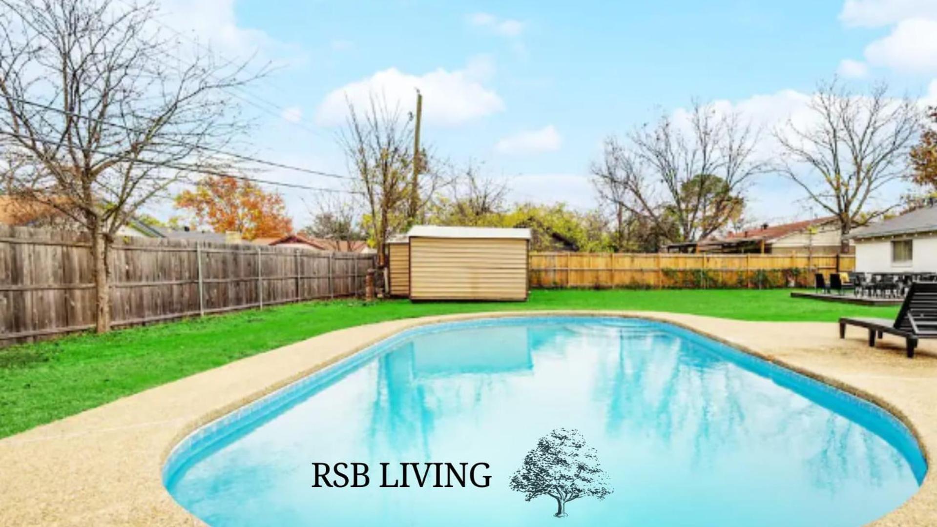 Upscale 3Br 2Ba Cozy Holiday Home With Pool & Grill North Richland Hills Buitenkant foto
